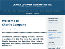 Tablet Screenshot of charliecompany.org